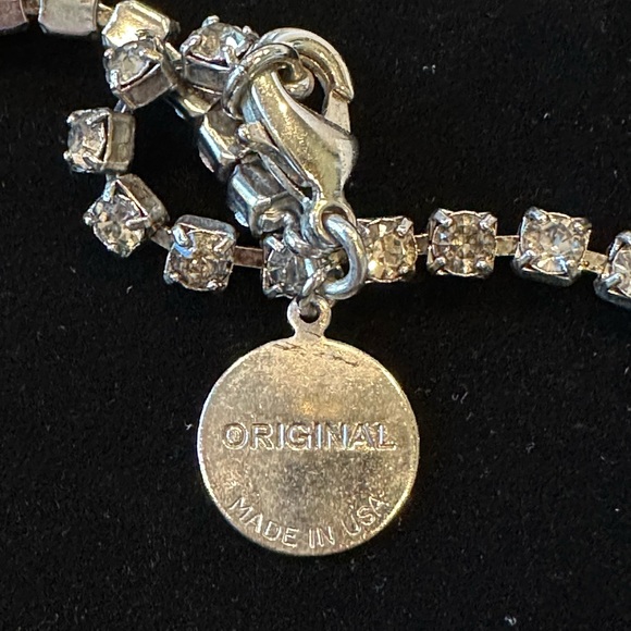 Tom Binns  Dumont Noir white crystal flower necklace Original statement necklace - Picture 4 of 6